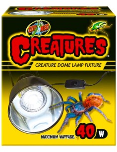 Plafonnier Dome Zoo Med Creatures