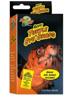 Gouttes pour les yeux Repti Turtle Eye Drops Zoo Med 64ml