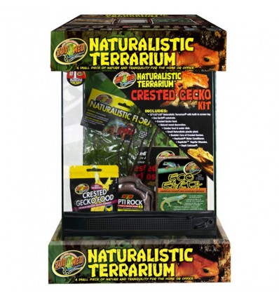 Naturalistic Terrarium de Zoo Med kit complet pour gecko