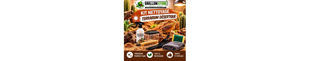 Kit Nettoyage Terrarium Désertiques