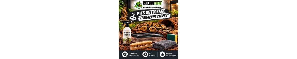Kit Nettoyage Terrarium Serpents