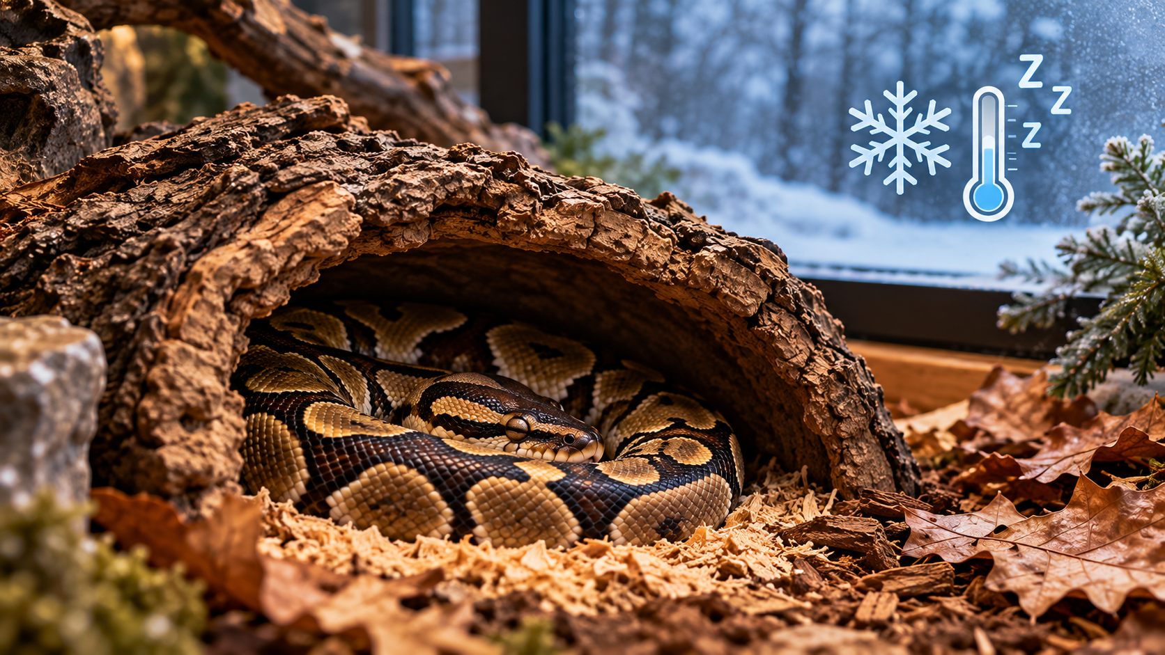 Hibernation du serpent : comment préparer son terrarium et choisir son kit ?